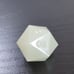 Gamescience Classic + Precision Sharp Edges Glow in the Dark Green D20 Dice