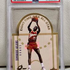 1993 Upper Deck SE Die Cut All-Stars East #E1 Dominique Wilkins PSA 9 MINT POP 8