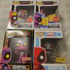 Funko Pop Deadpool lot