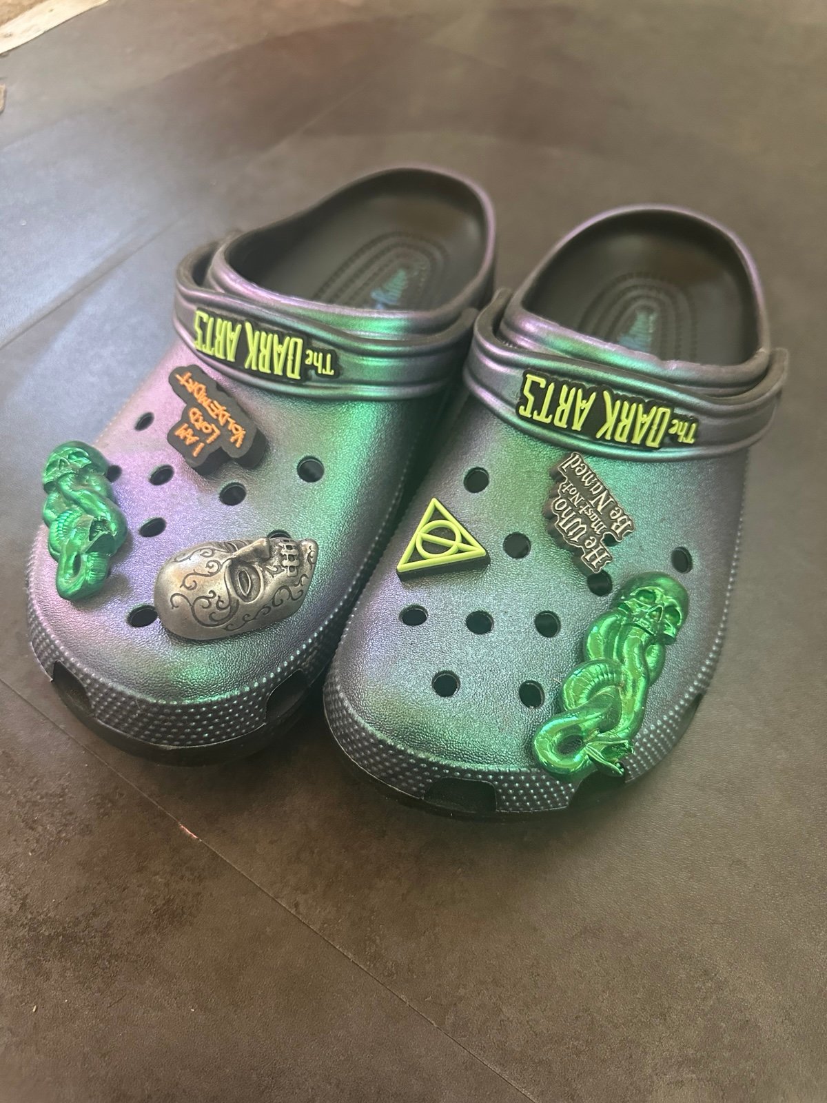 Harry Potter Dark Arts Crocs