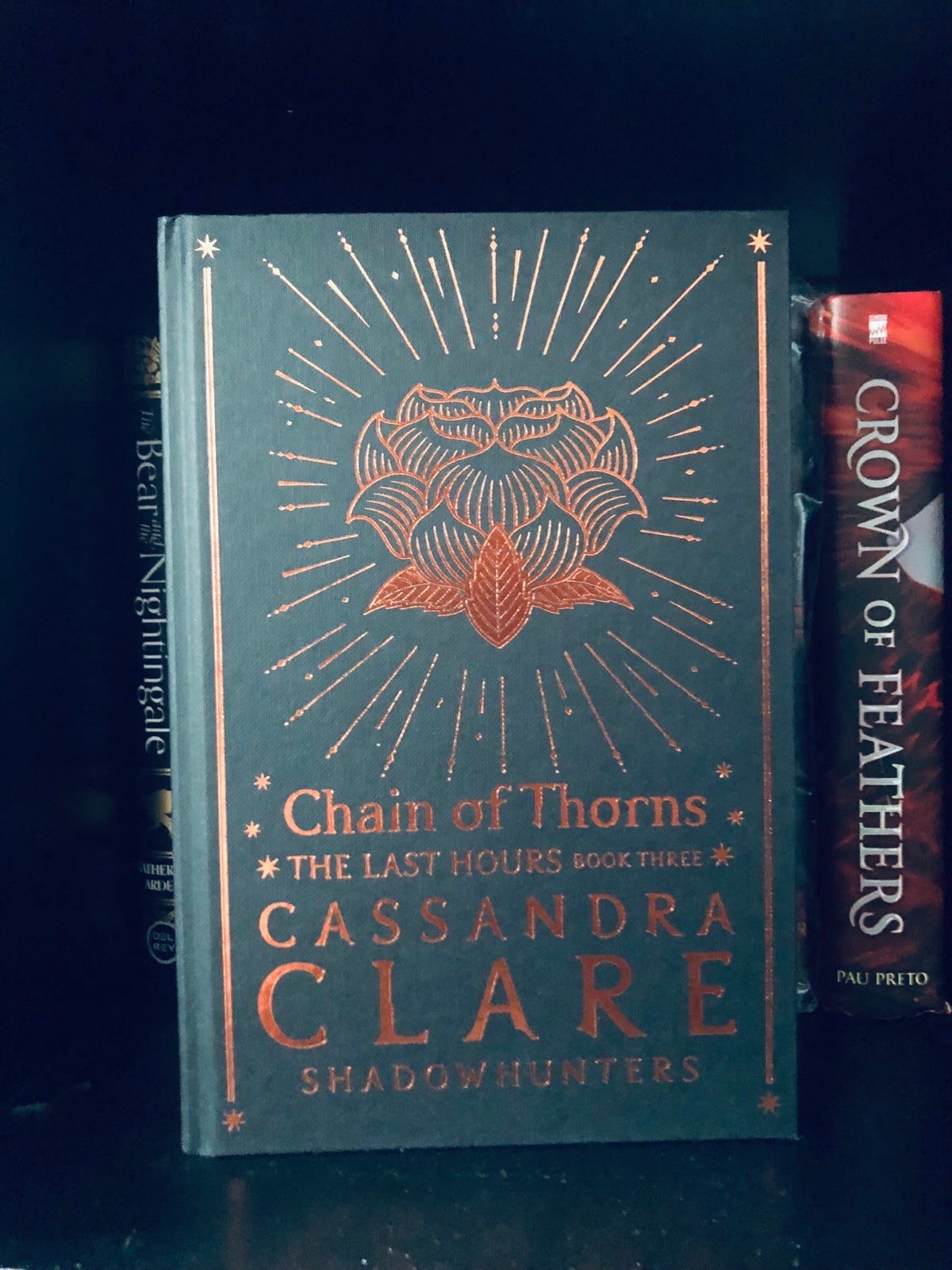 Fairyloot Exclusive Signed Deluxe Chain Of Thorns Cassandra Clare The Last Hours