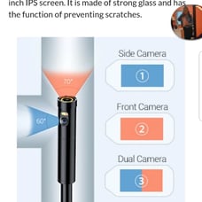Depstech endoscope for drains