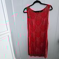 Alice and Olivia Beaded Party dress size 4 Formal NYE Prom Old Money Classic