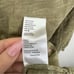 Anthropologie Pilcro Ruffled Open Back Top in Moss Green 100% Cotton Size Small