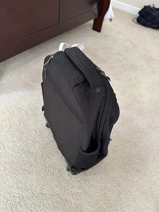 2-in-1 Rolling Backpack