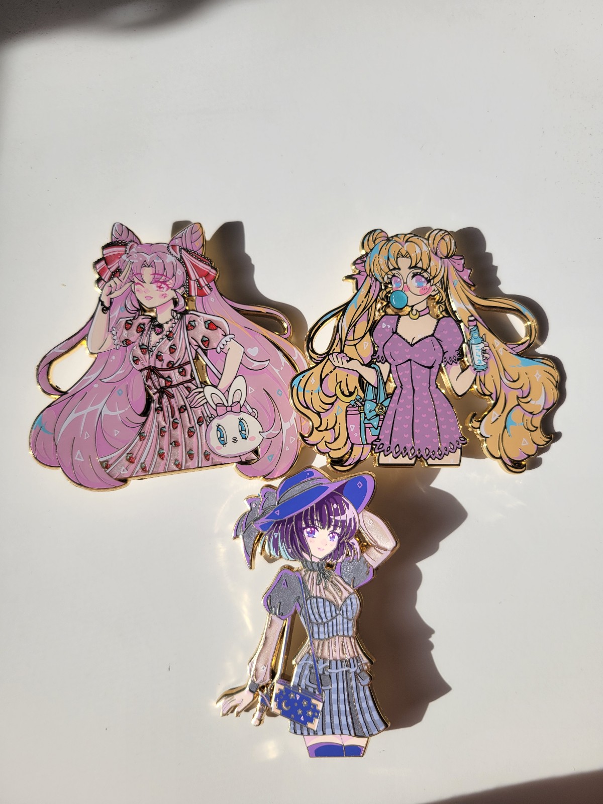 Sailor Moon Enamel Pin Set