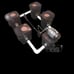 4-Plant 5.3-Gallon SUPER-RDWC Complete Hydroponic Grow System 2 PVC & Bulkheads