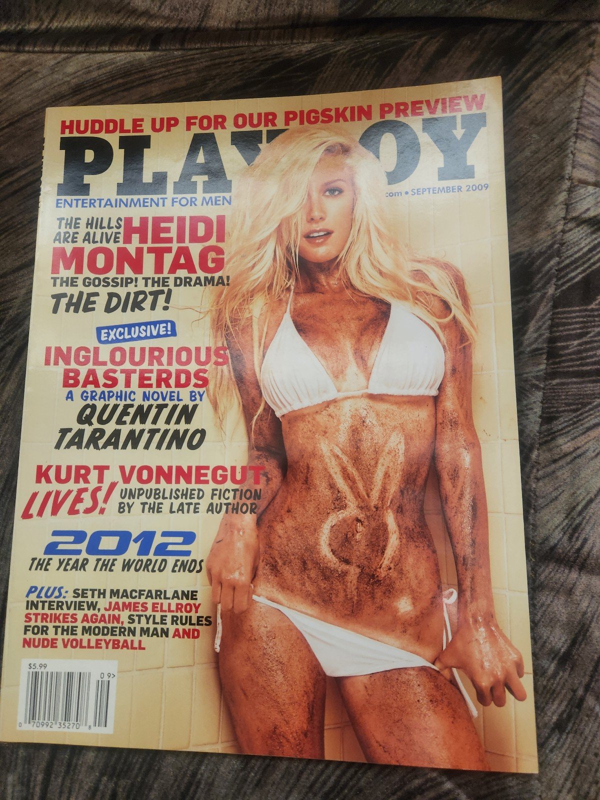 Rare Playboy Magazine Heidi Montag Sept 2009 Great Condition