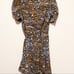 Saloni Lea Wrap Mini Dress Tiger Silk