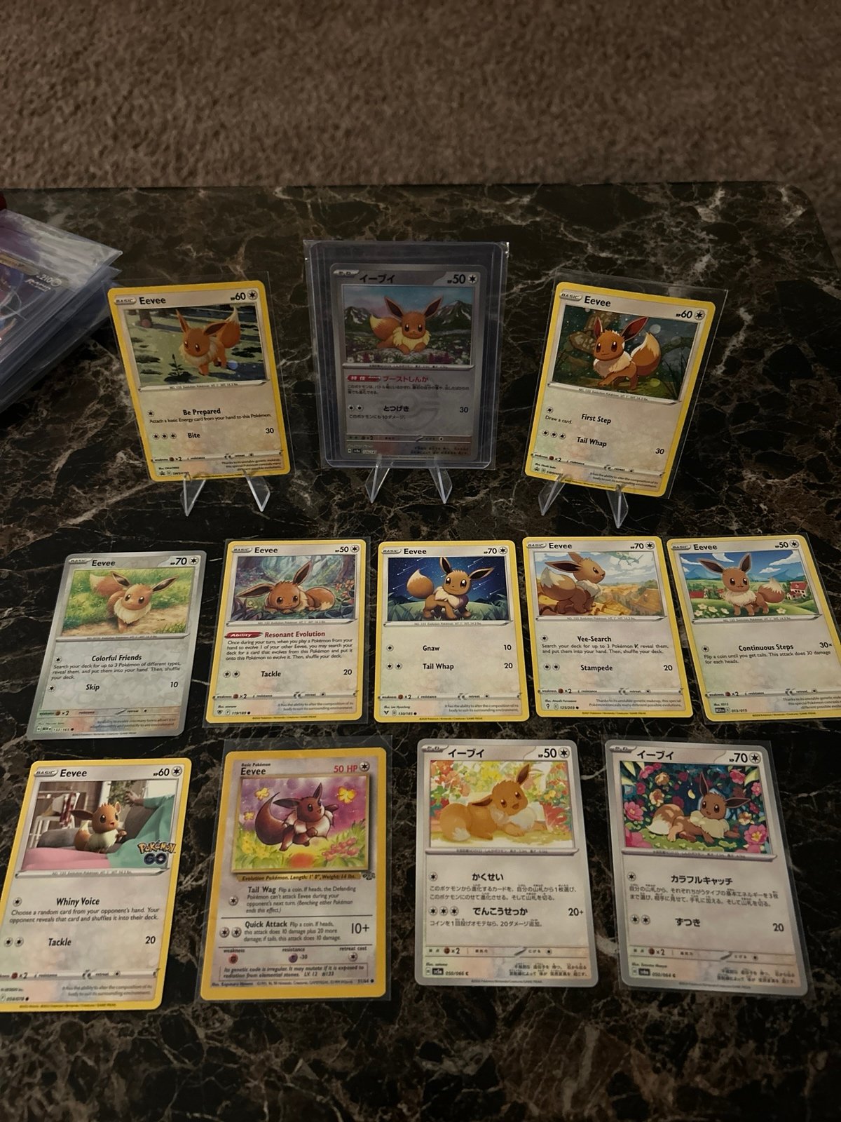 Eevee Master Ball and Promo Lot