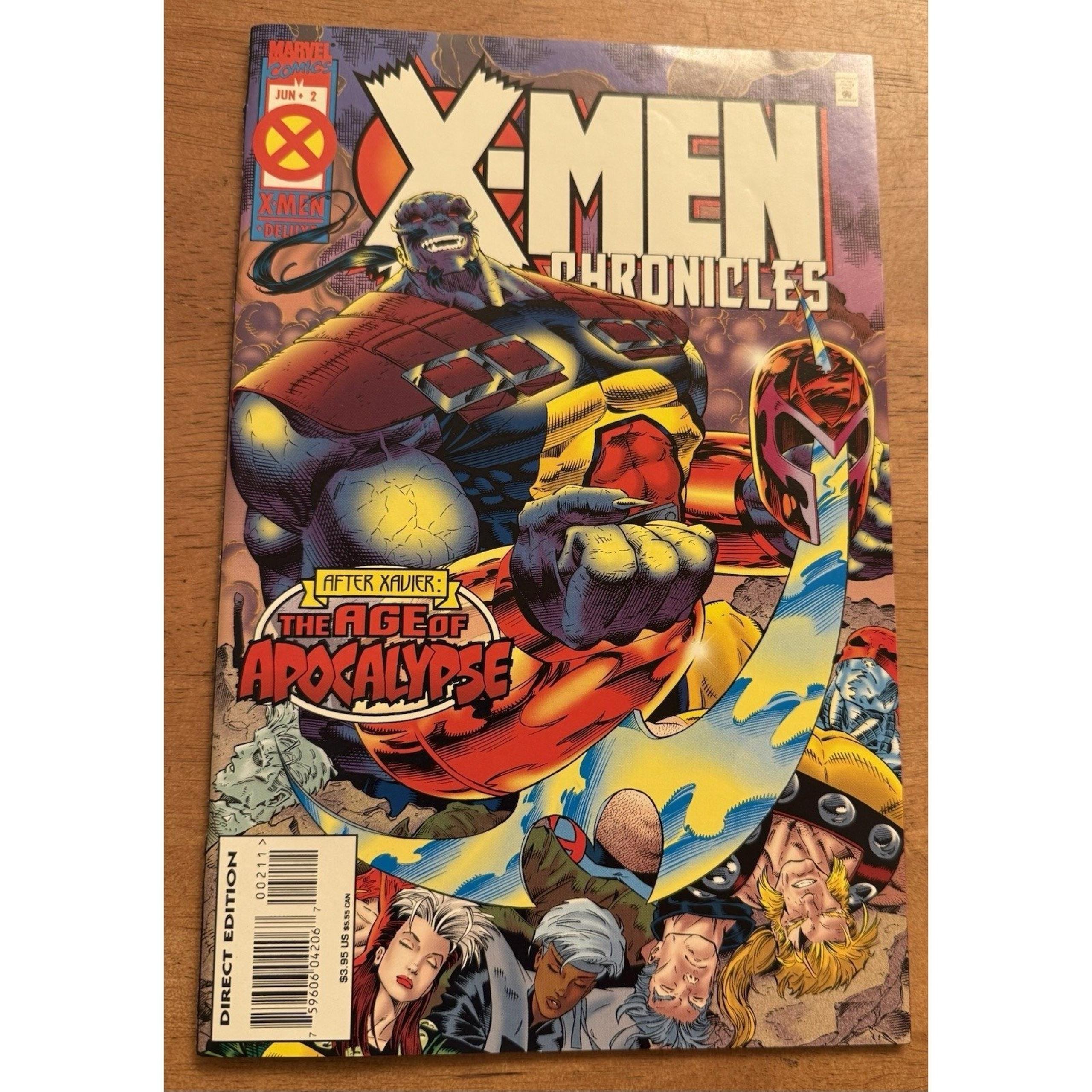X-MEN Chronicles by Marvel Comics June #2 Direct Edition