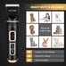 Dog Clippers Professional Heavy Duty Dog Grooming Clipper 3-Speed Low Noise High