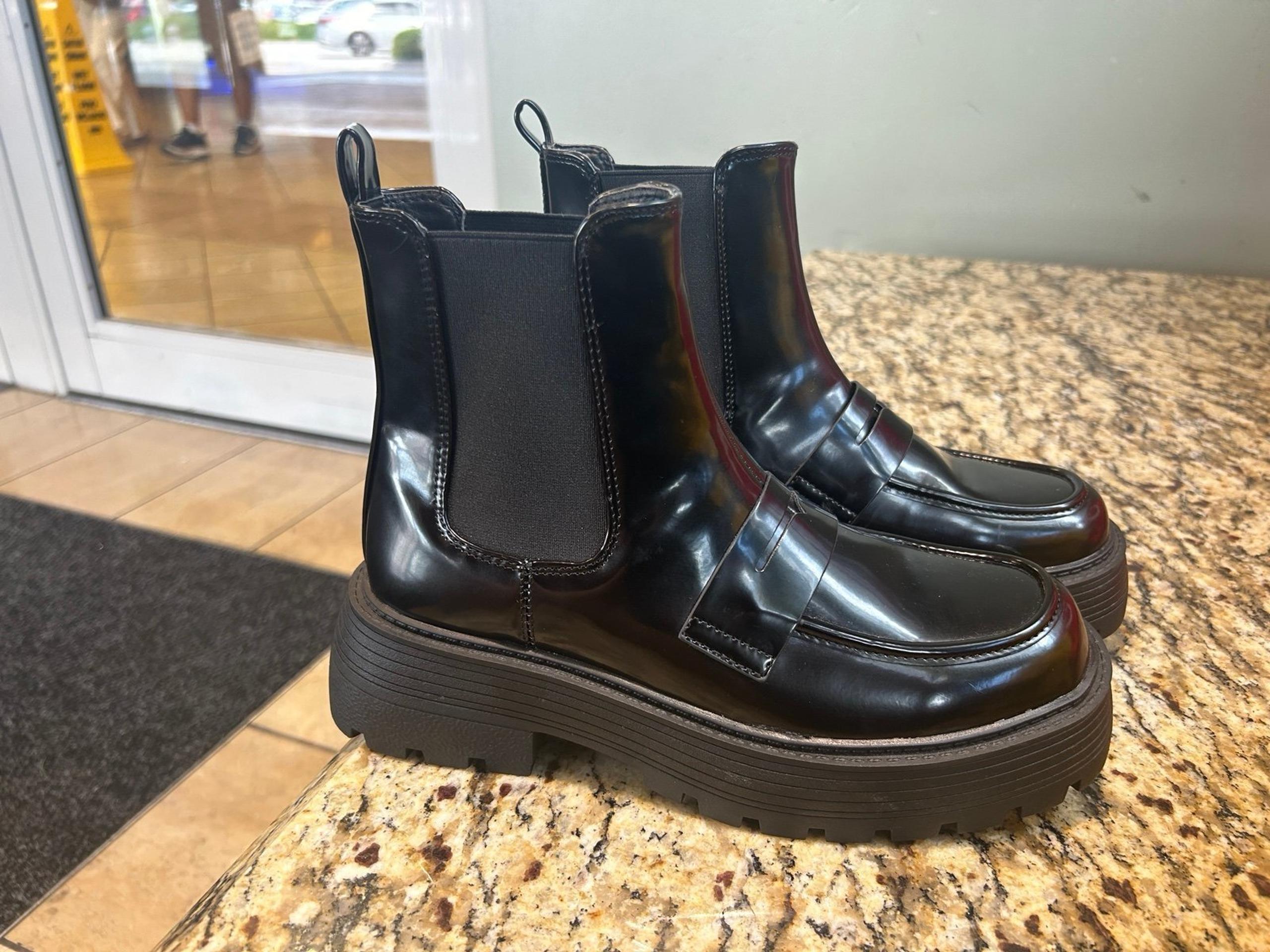 Black Platform Boots