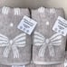 4-NWT COMMON THREAD COQUETTE BOW DESIGN TOWEL BUNDLE