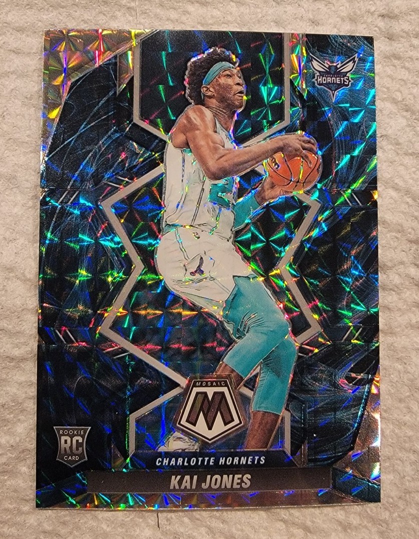 2021-22 NBA Mosaic Kai Jones GENESIS RC