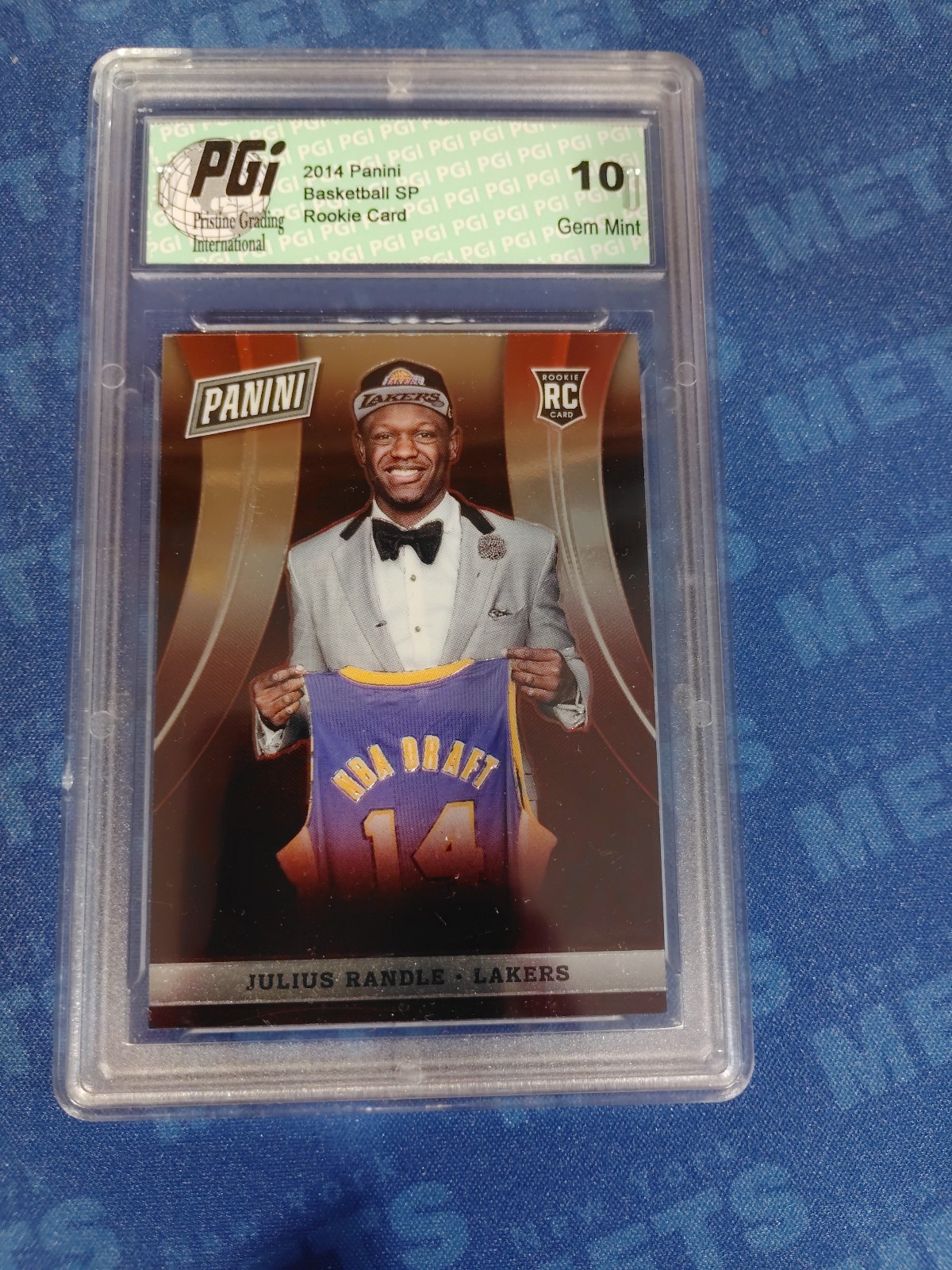 Julius Randle Rookie Card – PGI Graded 10 – Panini Basketball SP