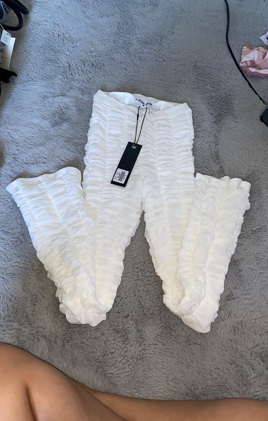I am gia white Ophelia pants