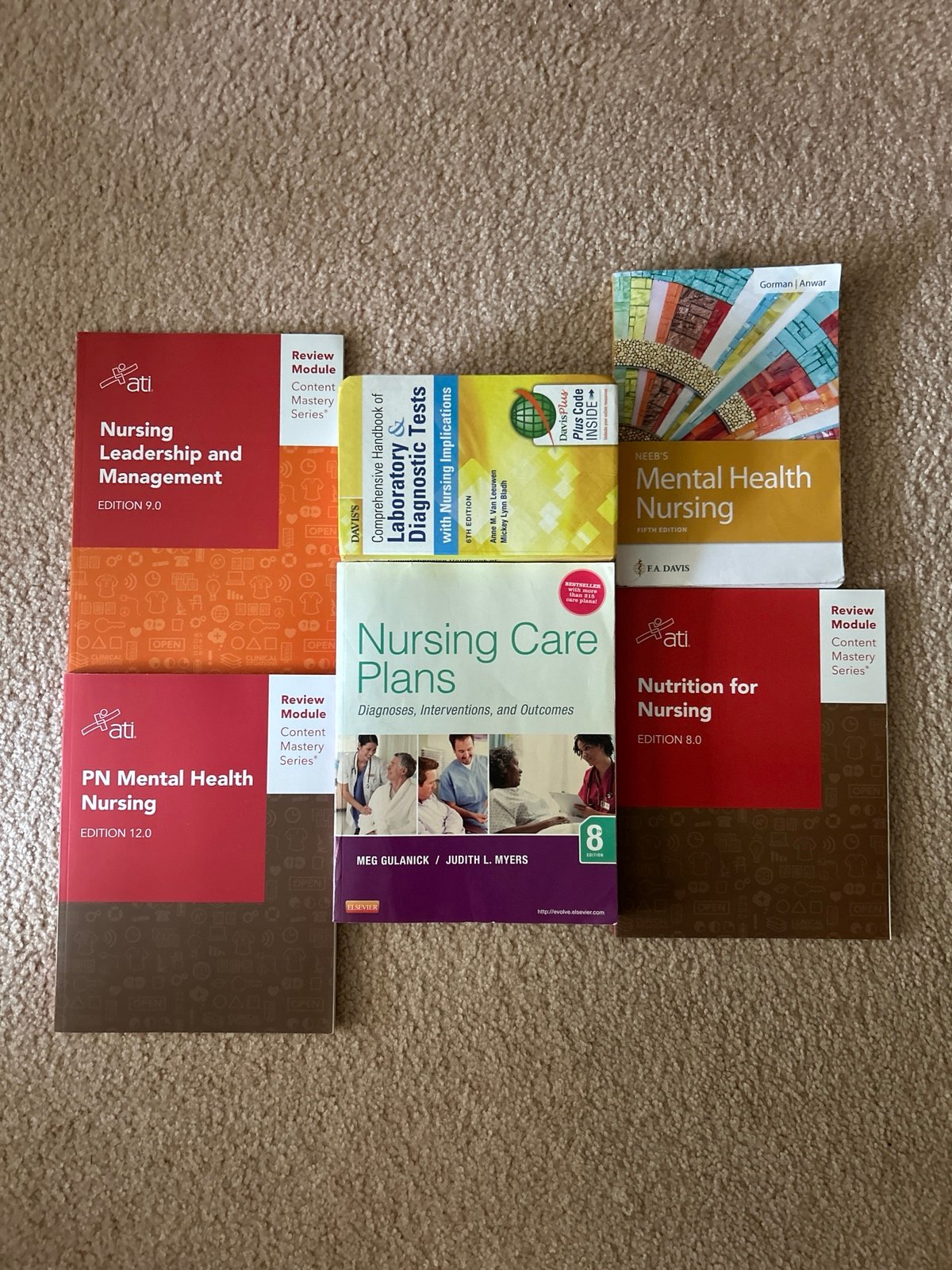 Nursing School Book Bundle