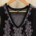 Nanette Lepore Sweater Knit Mystical Stitch Dress | Black Multi, M, 448 NWOT