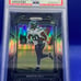 Breece Hall 2022 Panini Chronicles Prizm Black Silver Breece Hall PSA 9 MINT Roo