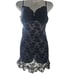 Victoria's Secret Lace Chemise Nightgown Slip Dress Ruffle Hem Padded Cups 36D