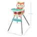 Infantino Grow-With-Me 4-in-1 Convertible High Chair, Unisex, 4-Ways to Use, Fox