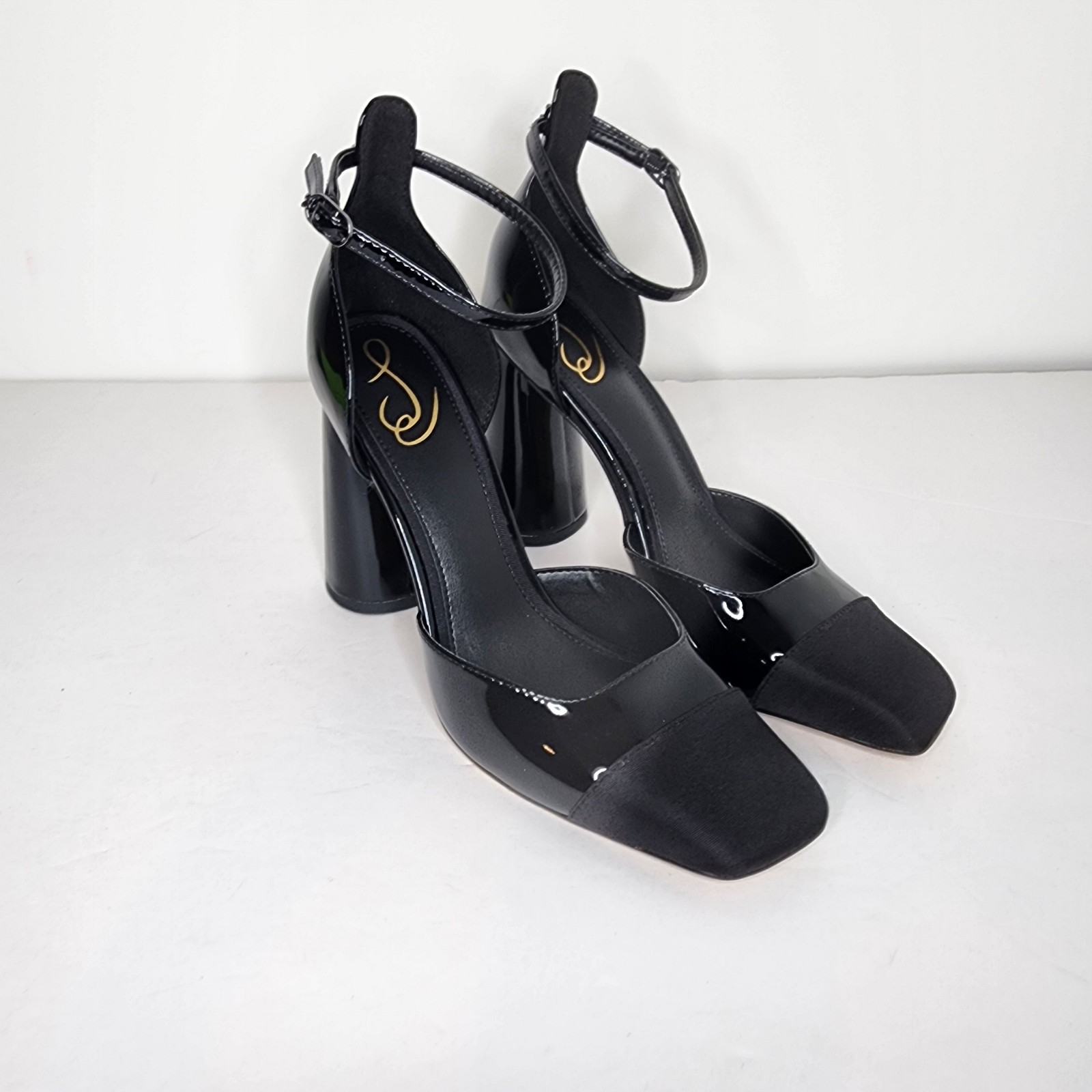 Sam Edelman Cristine Ankle strap Womens black Pump Size 8.5