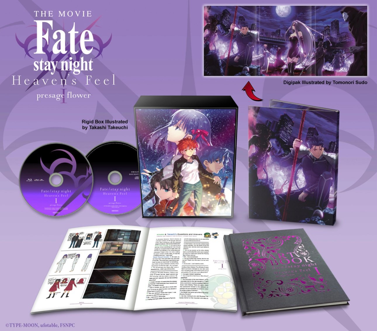Fate/Stay Night Heavens Feel I Presage Flower Limited Edition Blu-ray