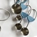 Collectible Michael Graves vintage 90s measuring spoon set blue steel