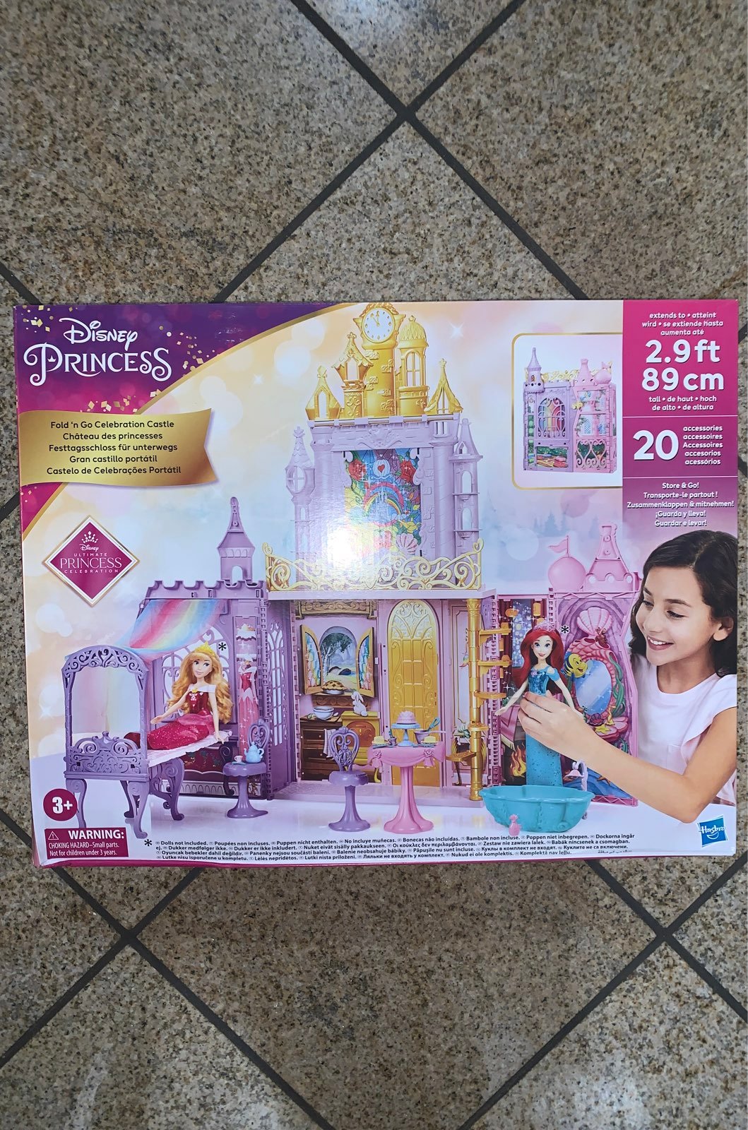 Disney Princess Doll Castle Toy NEW