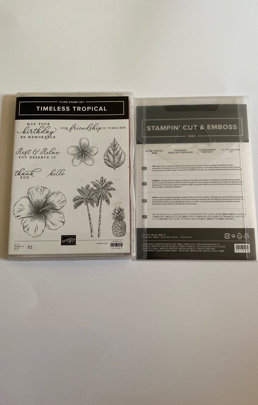Stampin Up Timeless Tropical Bundle