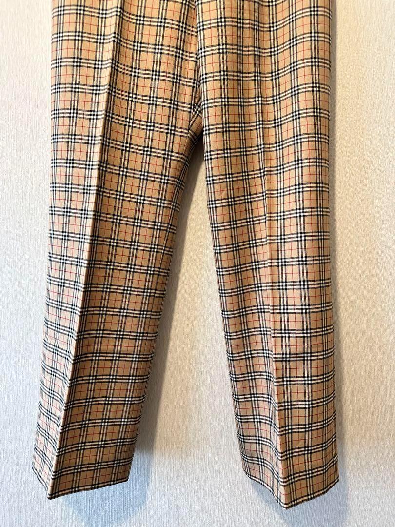 Burberry 90s Wool Check Pant