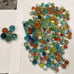 Marble Lot Of 185 Plus 6 Shooters Glass