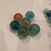 Marble Lot Of 185 Plus 6 Shooters Glass