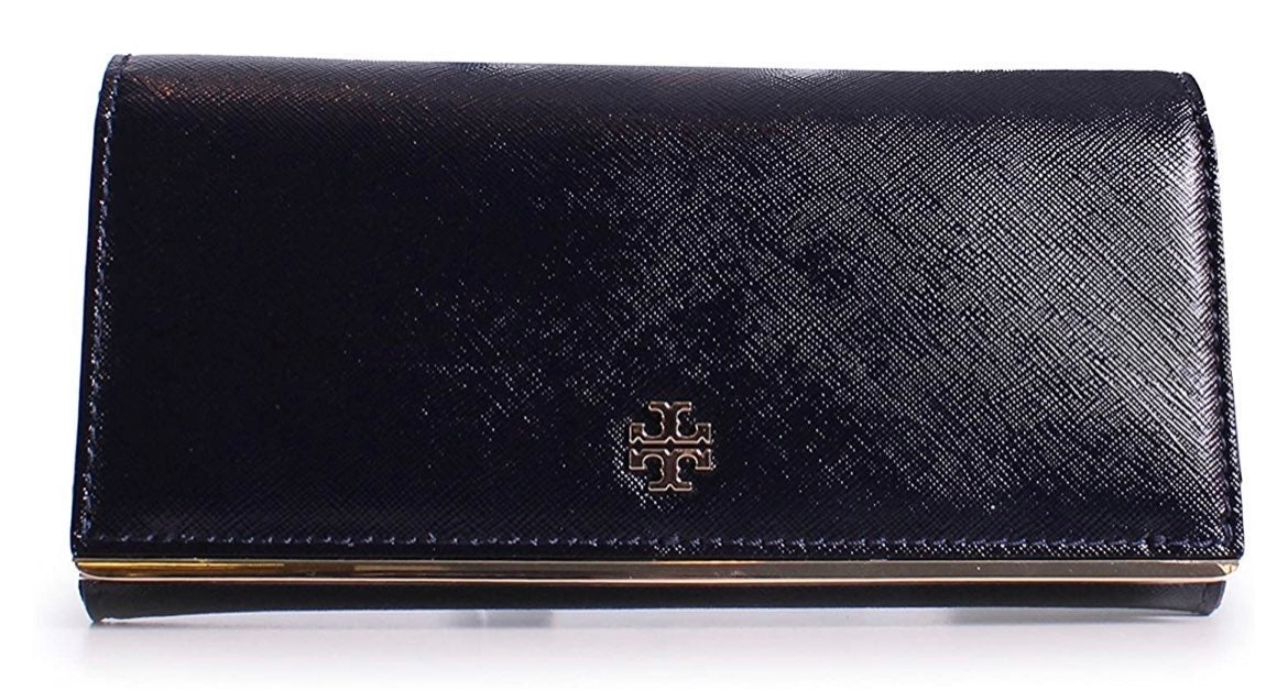 Tory Burch Robinson Patent Envel Wallet