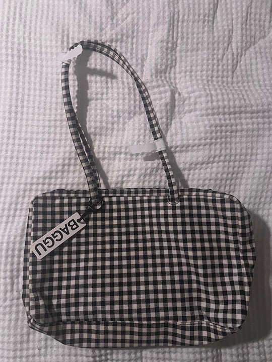 Baggu gingham medium bowler