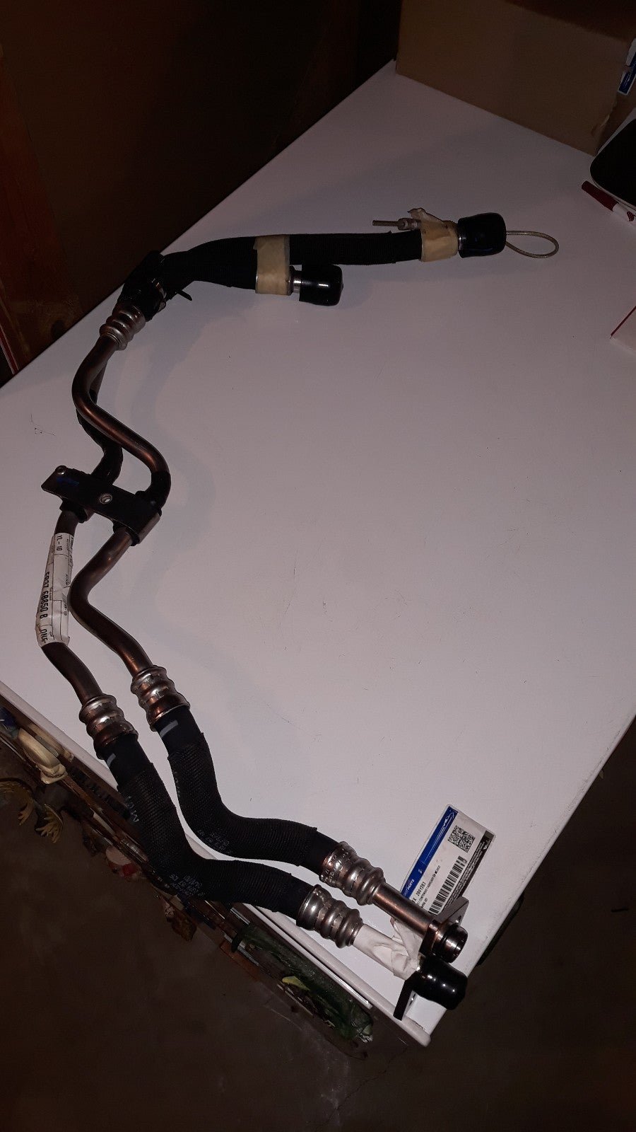 Ford OEM Mustang Oil Hose Water Pipe