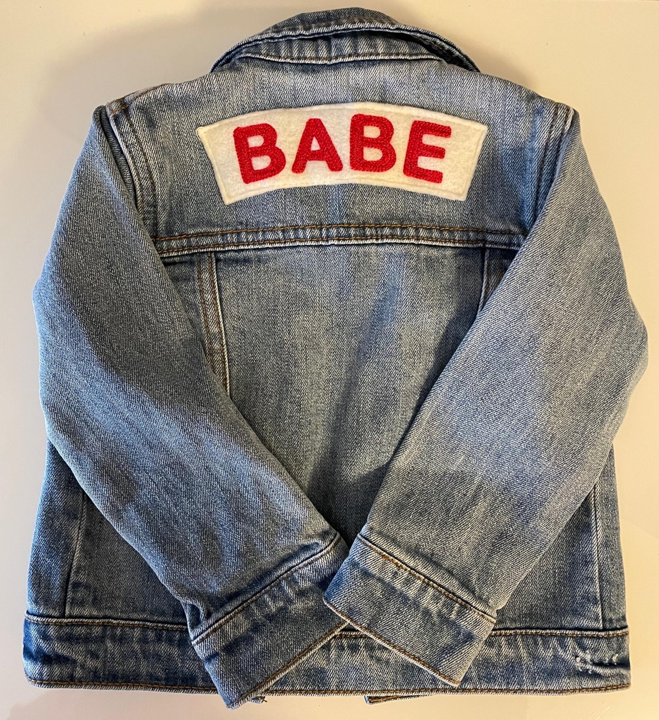 Ingrid & Isabel Babe denim jacket