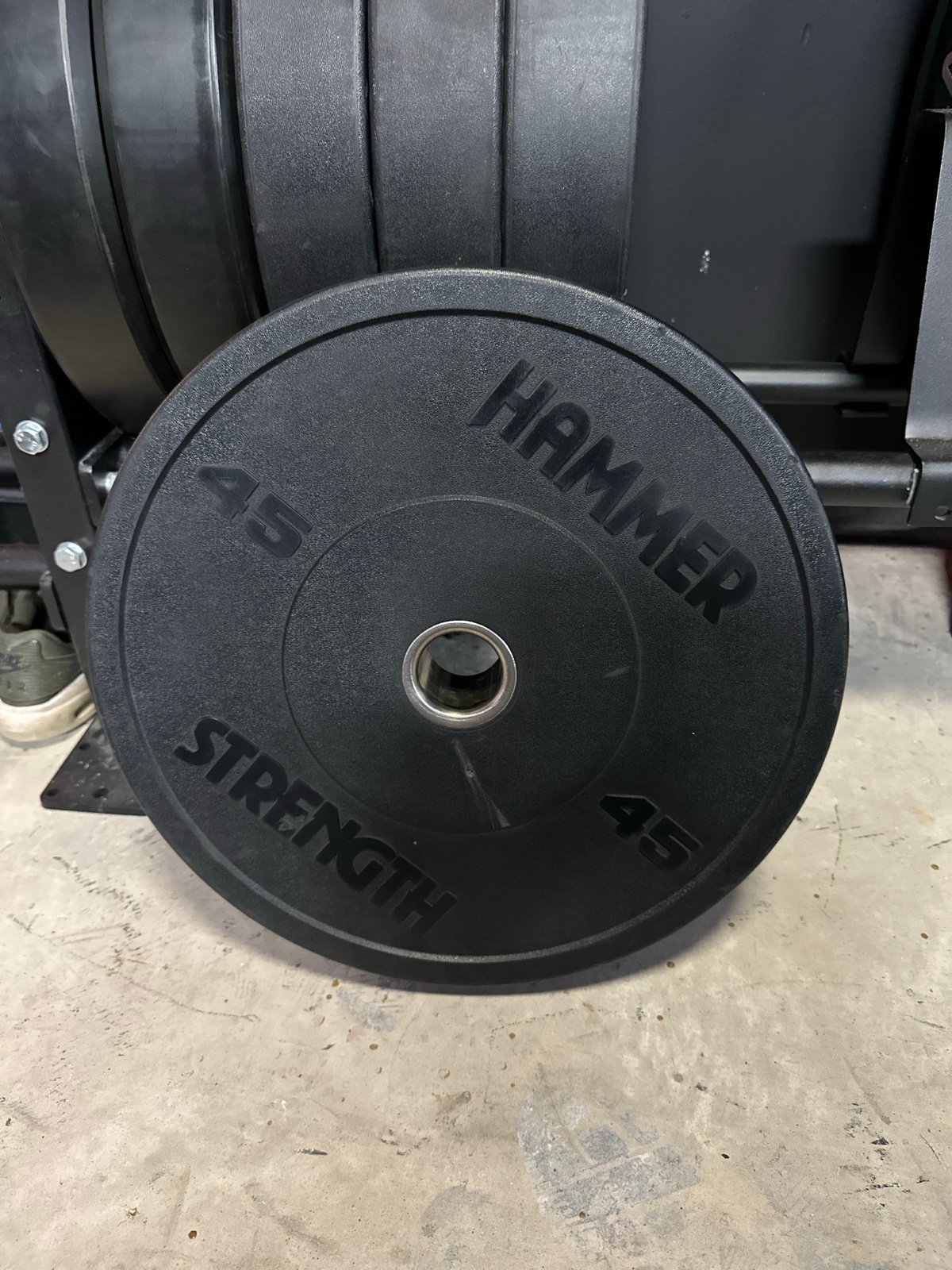 Hammer Strength 45lbs Bumper Plates (4)