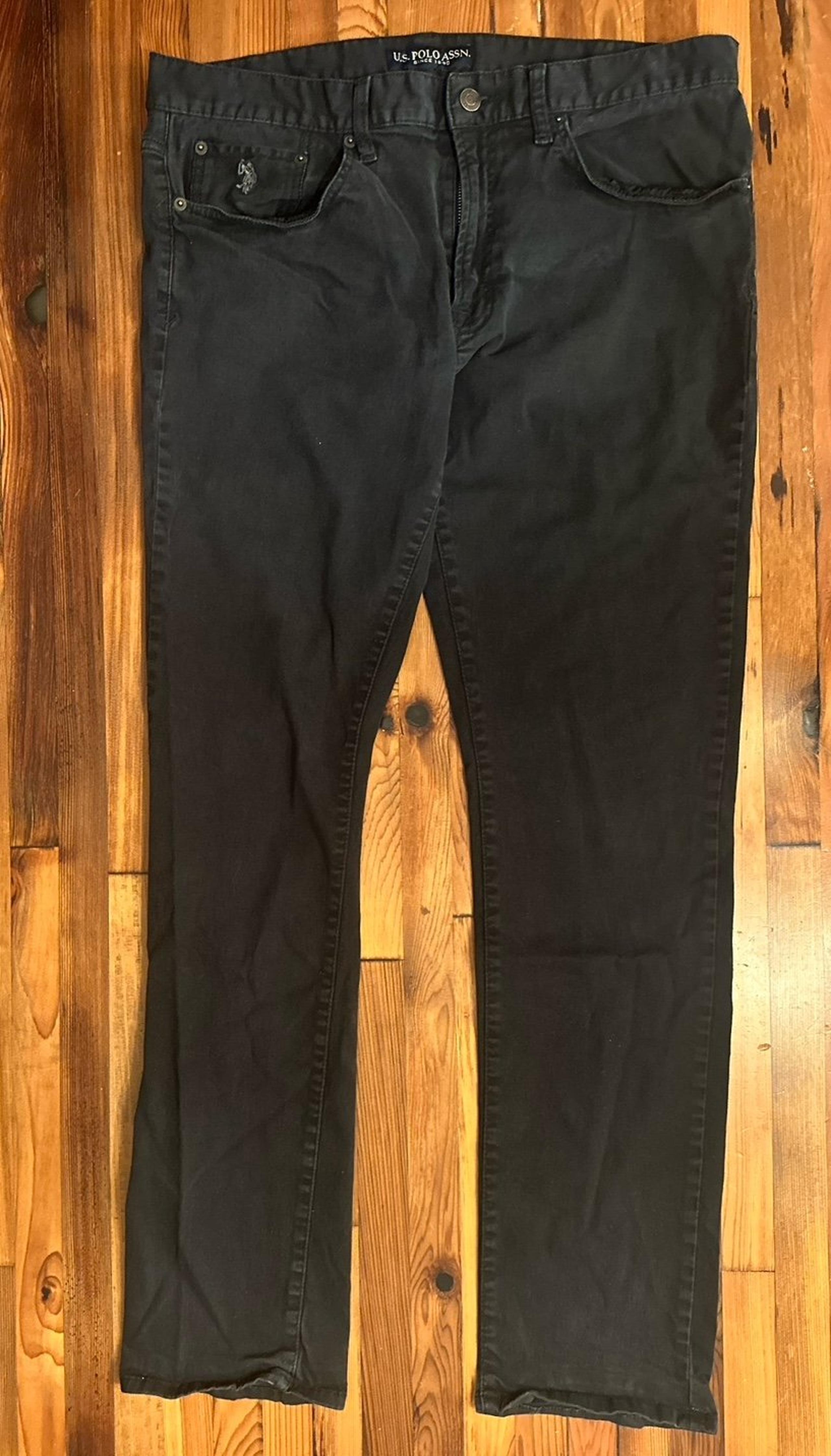 U.S Polo Association Black Pants Men’s 36/32