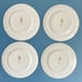 Vintage Wedgwood Appledore Fruit Basket Salad & Dinner Plates (Set of 4)