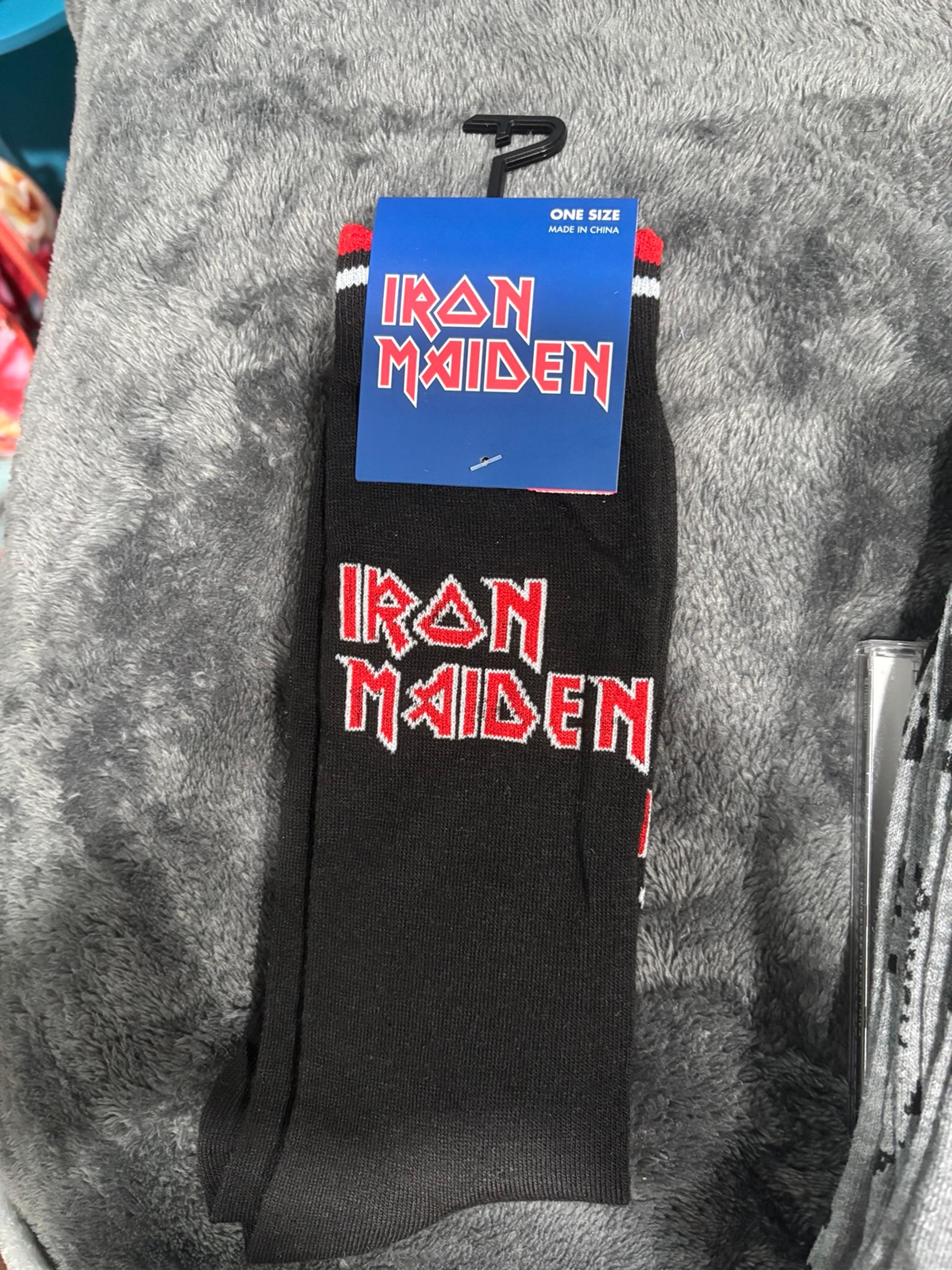 Iron Maiden socks NEW