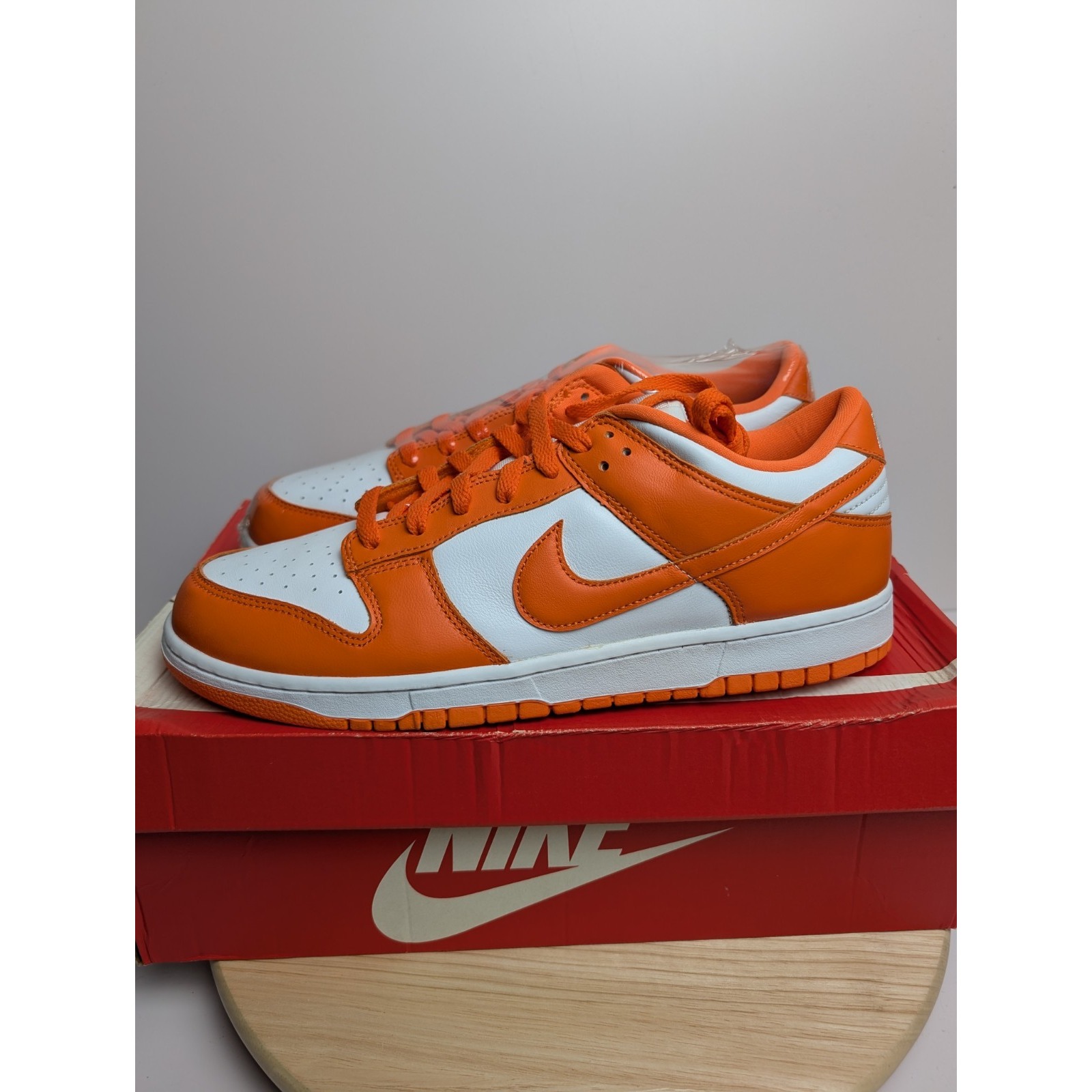 Nike Dunk Low Retro SP Syracuse Sneakers Mens 13 Orange White CU1726-101 New OG