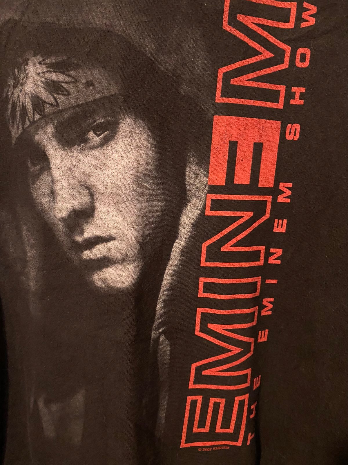 Vintage the eminew show tshirt large