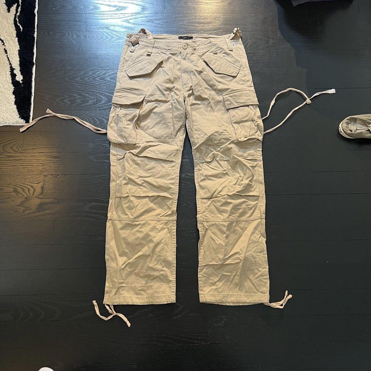 Vintage Lucy Khaki Bondage Cargo Pants