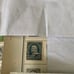 Ben Franklin Blue 1 cent postage stamp