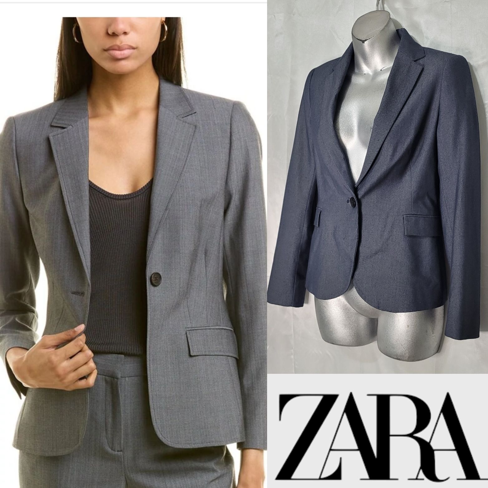 RARE_NWT ZARA AW17 KHAKI BLAZER DRESS JACKET BLAZER SHIRT CHECK 8566/246_S M L RARE_NWT ZARA AW17 KHAKI BLAZER DRESS JACKET BLAZER SHIRT CHECK 8566/246_S M L