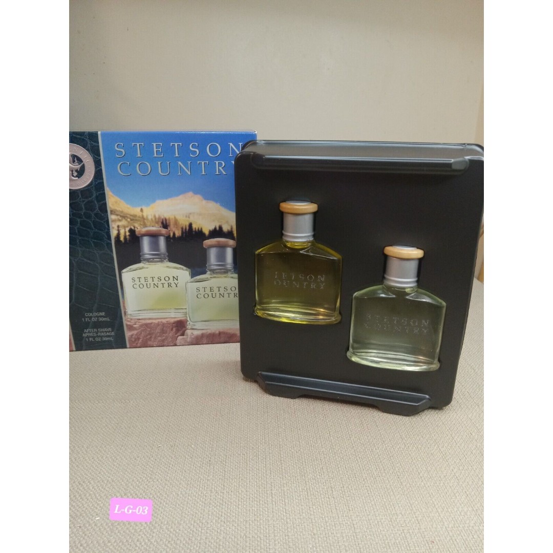 Stetson Country Men's Aftershave and Cologne Set Gift Occasion Fragrance
