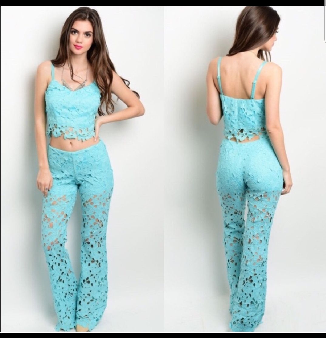 Lace bell bottom