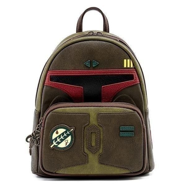 Loungefly Disney Star Wars Boba Fett Helmet Mini Backpack No Good To Me Dead